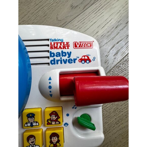 VTG VTech Little Smart Baby Driver Interactive Steering Toy electronic talking - Picture 4 of 6